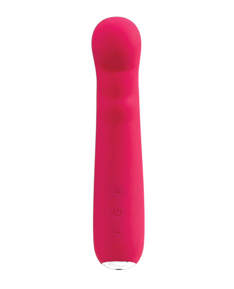 Midori Pink G-Spot Vibrator - 10 Modes Textured Silicone Vibe
