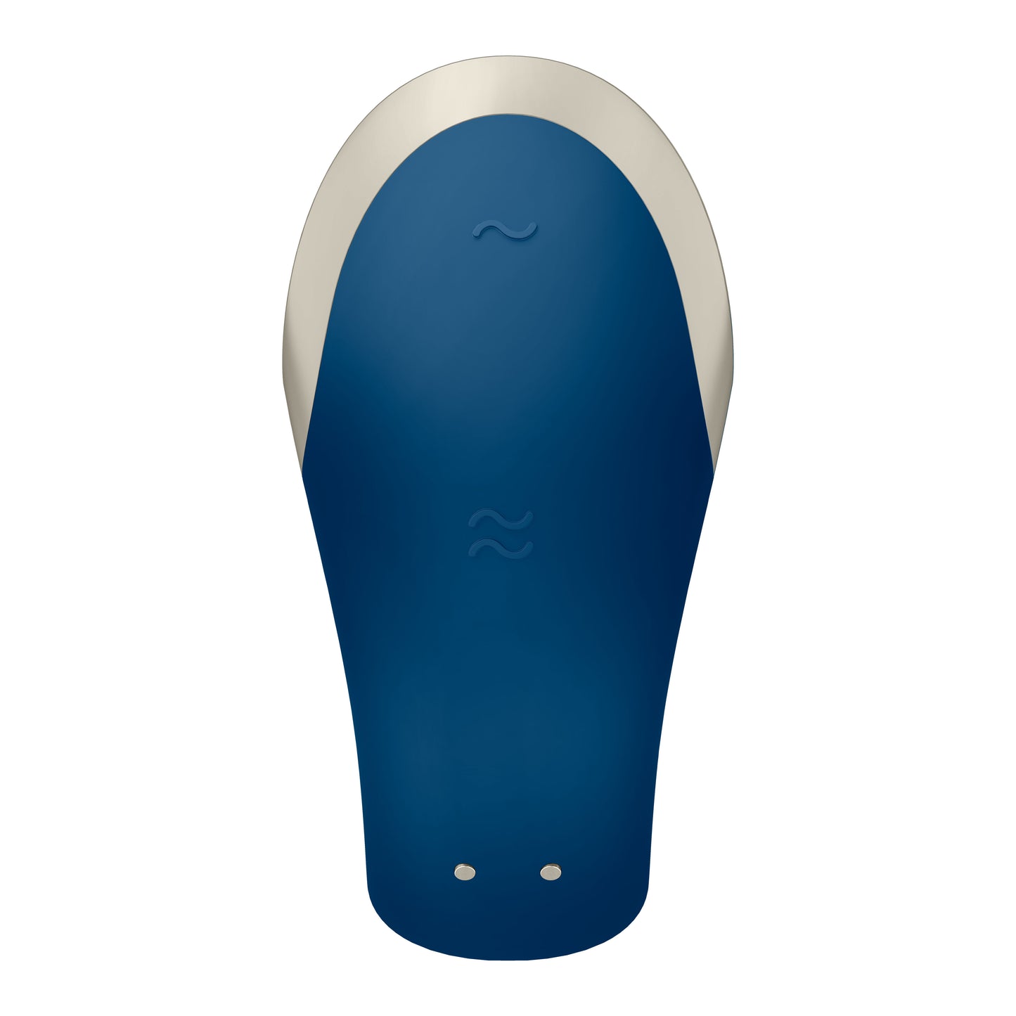 Double Love Vibrator - Blue Couples U-Shaped Wearable Vibrator with Remote