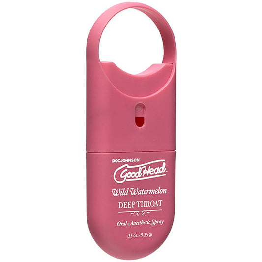 Goodhead - Deep Throat Spray to-Go - Wild Watermelon - .33 Oz.