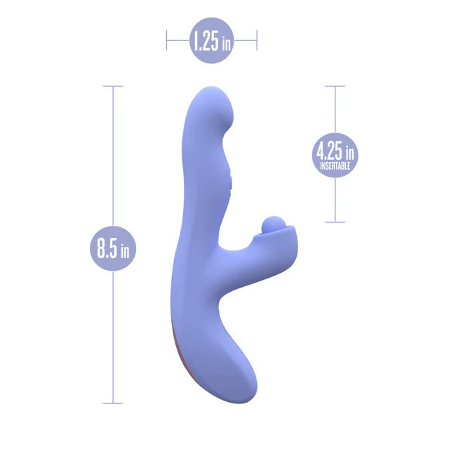 Rabbit Simone Warming Vibrator Dual Stimulation G-Spot Clitoral Rechargeable