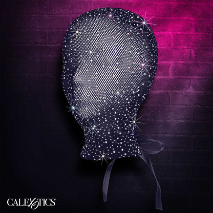 Radiance Full Coverage Sensory Hood with Mesh & Rhinestones - Black
