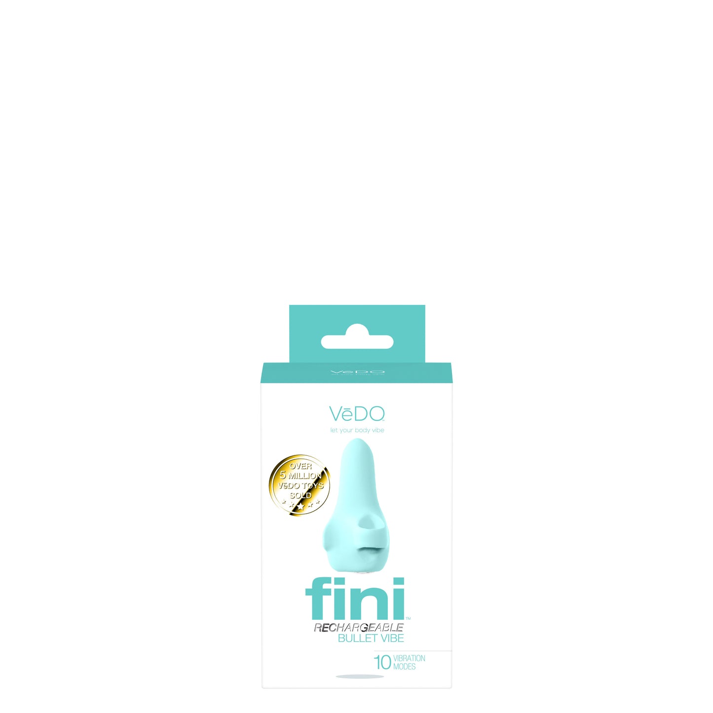 Rechargeable Finger Vibrator Fini Turquoise - Clitoral Stimulator