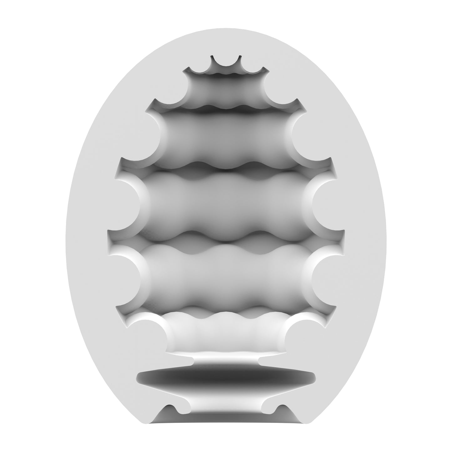 Satisfyer Masturbator Egg Riffle - Light Green