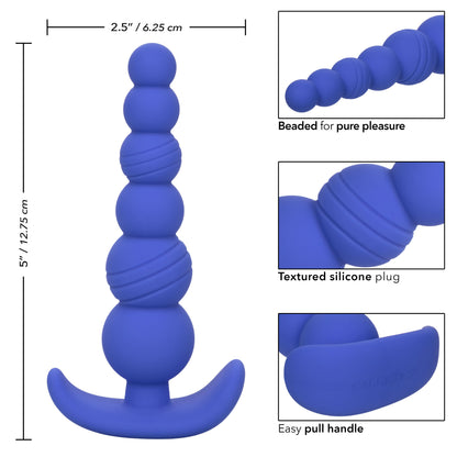 Cheeky X-6 Beads Silicone Anal Beads – 6 Graduated Beads