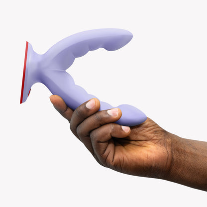 Ryde Grinding Dildo 7 Inch - Purple
