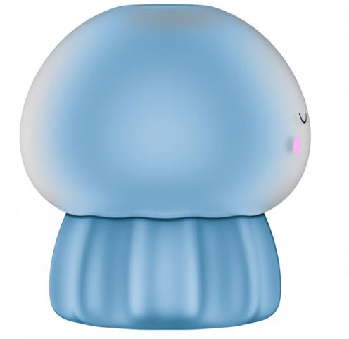 Jelly-Clous Blue Air Pulse Clitoral Stimulator - Suction & Vibration Jellyfish Toy