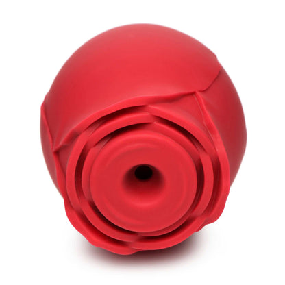 Mystic Rose Clitoral Suction & Vibration Stimulator - Red 10-Mode Rose Toy