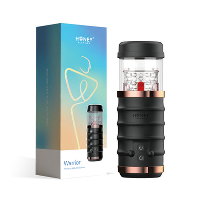 Warrior Thrusting Male Masturbator - 7 Modes Rotation & Thrusting Stroker