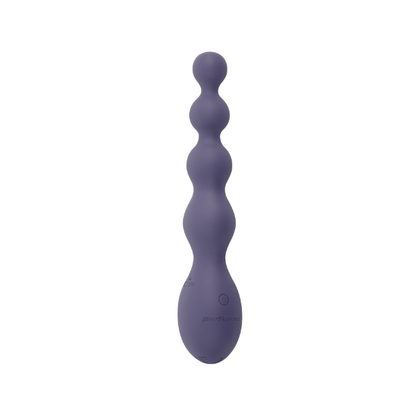 Rumpy Bumpy Rechargeable Vibrating Anal Beads – 10 Modes Purple