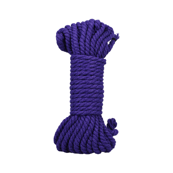 Merch Hemp Bondage Shibari Rope - 30ft Purple Jute Alternative 6mm