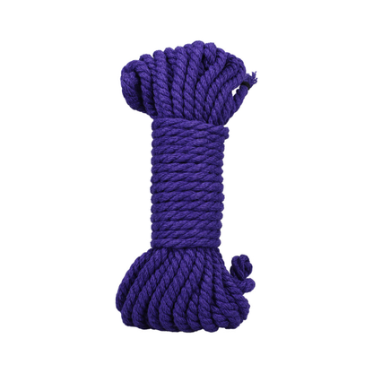Merch Hemp Bondage Shibari Rope - 30ft Purple Jute Alternative 6mm