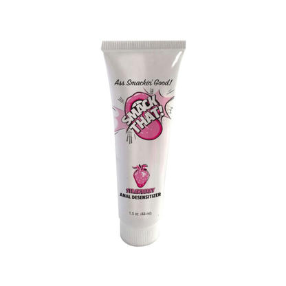Smack That Anal Desensitizer Cream - Strawberry Flavor 1.5oz Numbing Gel