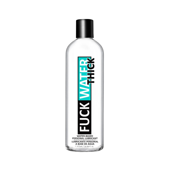 Fuck Water Thick - Extra Thick Water-Based Lubricant 16oz Economy Size