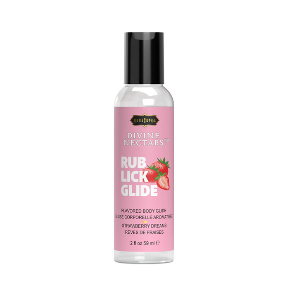 Divine Nectars Flavored Body Glide - Strawberry Dreams - 2 Fl. Oz./ 59ml
