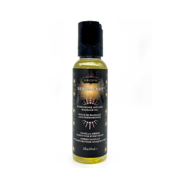 Sex Magnet Pheromone Massage Oil 2 Oz - Vanilla Amber
