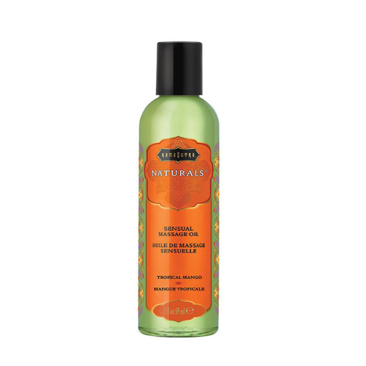 Naturals Massage Oil - Tropical Mango - 2 Fl Oz (59 ml)