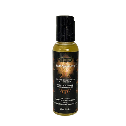 Leather Sex Magnet Massage Oil 2oz