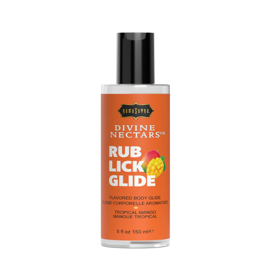 Divine Nectars Flavored Body Glide - Tropical Mango - 5 Fl Oz. 150ml