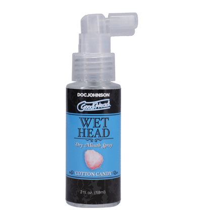 Goodhead - Wet Head - Dry Mouth Spray - Cotton Candy - 2 Fl. Oz. (59ml)