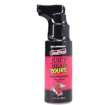 Goodhead Juicy Head Dry Mouth Spray Sour Strawberry 2 Fl Oz