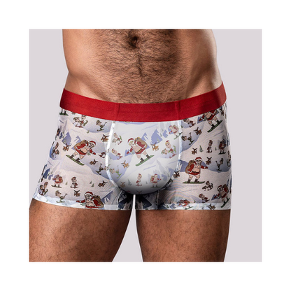 Christmas Trunks Seamless Sheer Short - Small
