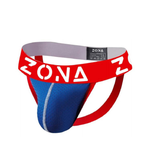 Blue Rush Jockstrap - Large
