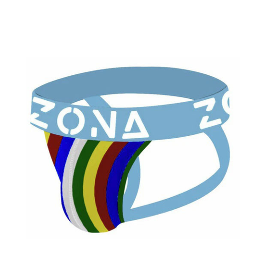 Neon Rainbow Jockstrap - Xl