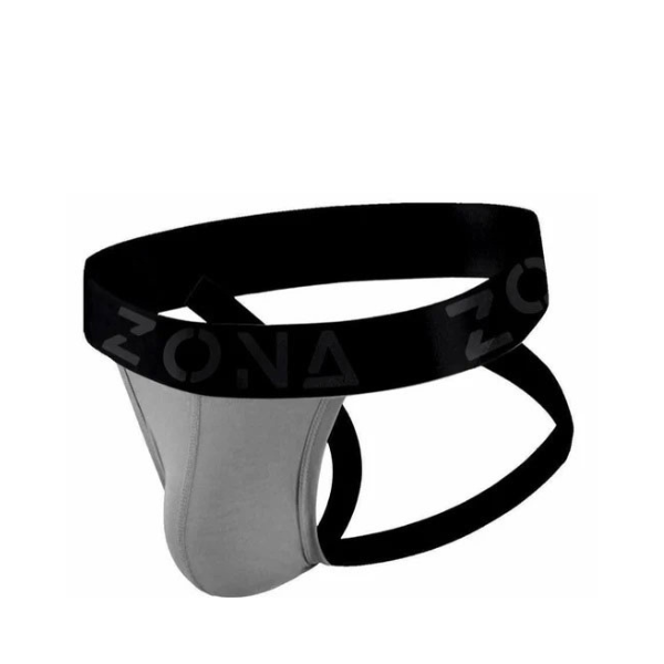 Gray Core Jockstrap - Large