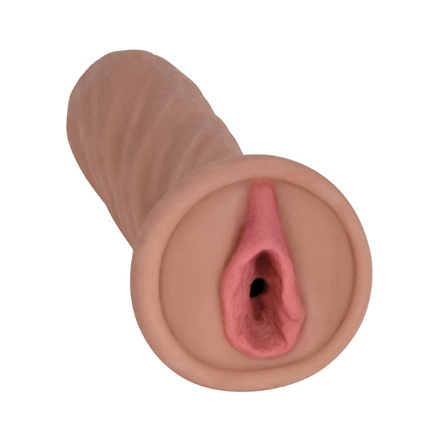 Mistress Brianna Latte Pubic Bone Stroker - Realistic Lips Masturbator with Bullet