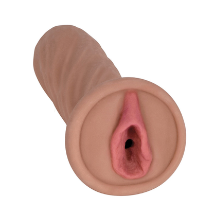 Mistress Brianna Latte Pubic Bone Stroker - Realistic Lips Masturbator with Bullet