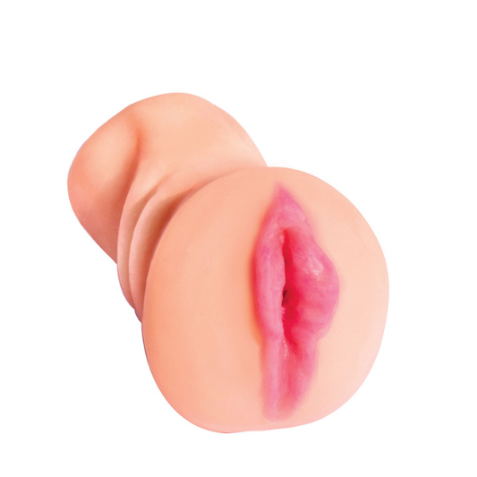Mistress Brittany Vanilla Realistic Lips Stroker - Hand-Painted Masturbator