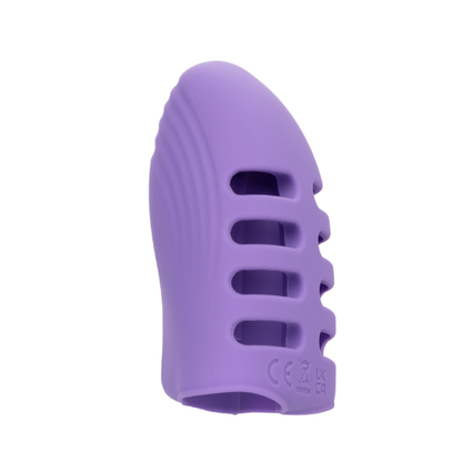 Dr. Laura Berman Rechargeable Finger Vibrator - 10 Speeds, Waterproof Purple
