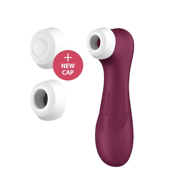 Satisfyer Pro 2 Gen 3 Liquid Air Pulse Clitoral Stimulator - Red Wine