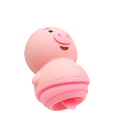Pigly Rose Clitoral Stimulator – Air Pulse & Tongue Suction Vibrator