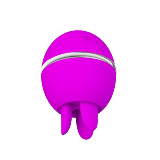 Pretty Love Gemini Rose Clitoral Stimulator - Suction & Tongue Toy