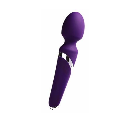 Wanda Rechargeable Deep Power Wand Vibrator – Purple