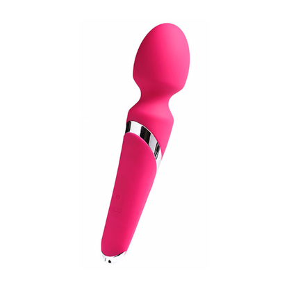 Rosa Fox Wand Vibrator Rechargeable 10 Modes Waterproof Quiet Silicone
