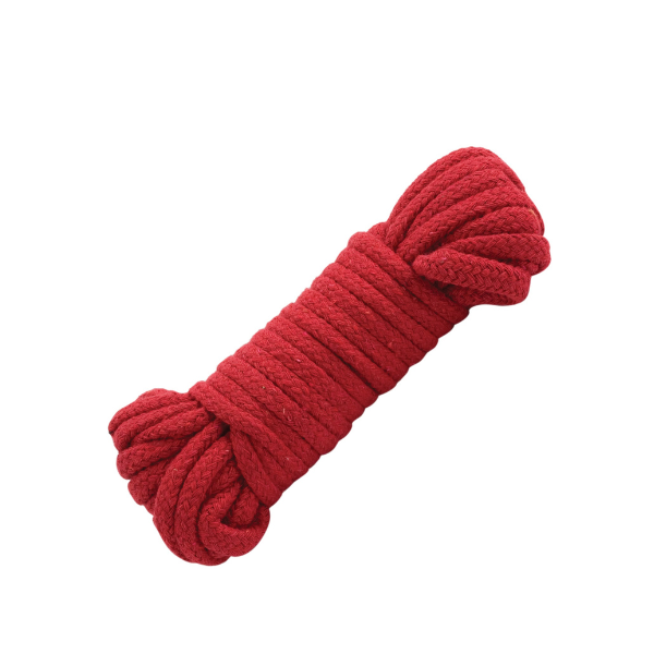 Bondage Rope - Cotton - Japanese Style - Red