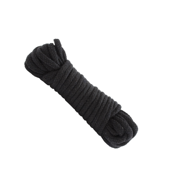 Bondage Rope - Cotton - Japanese Style - Black
