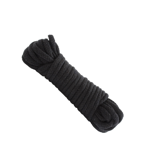Bondage Rope - Cotton - Japanese Style - Black