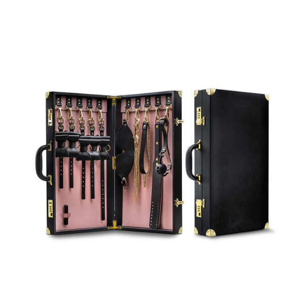 Temptasia - Safe Word - Bondage Kit With Suitcase - Black