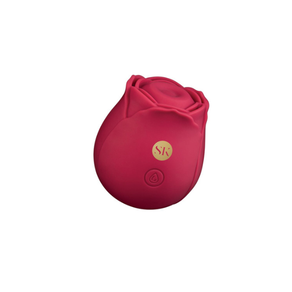 Rosegasm So Thorny Tapping Rose Vibrator - Red