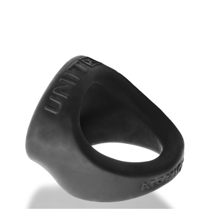 OXBALLS UNIT-X Night Edition Cock Ring – Black Silicone