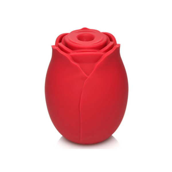 Mystic Rose Clitoral Suction & Vibration Stimulator - Red 10-Mode Rose Toy