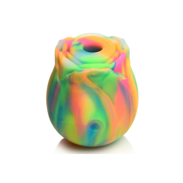 Glow Rose Clitoral Stimulator Glow-in-the-Dark - 10-Mode Suction Rose