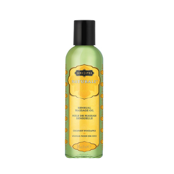 Naturals Massage Oil - Coconut Pineapple - 2 Fl Oz (59 ml)