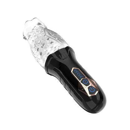 The Male Rose Rechargeable Rotating Vibrating Male Masturbator