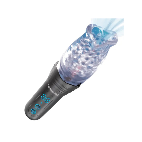 Rose Male Masturbator with Rotation & Vibration - The Male Rose Pro
