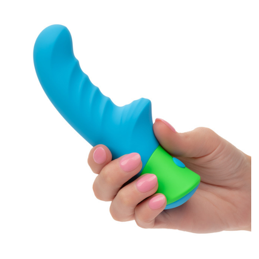 Rave Ridged G-Spot Vibrator Premium Silicone Rechargeable Waterproof