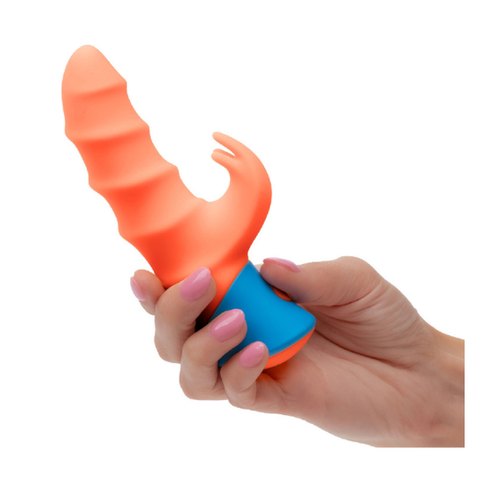 Triple Tickler Vibrator Dual Clitoral G-Spot Stimulation Rechargeable